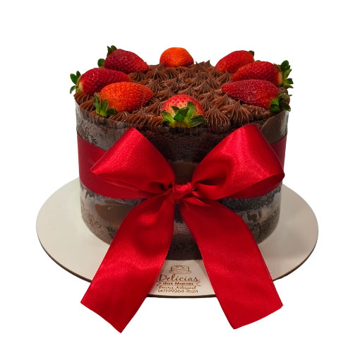 Brigadeiro com Morango